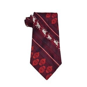 Vintage Yves Saint Laurent Lucky Elephant Tie